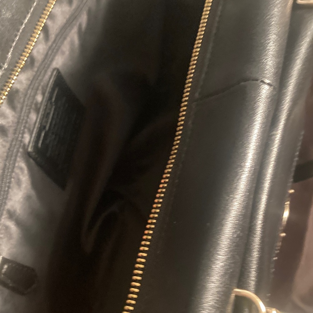 NWT Authentic Coach Madison 2 Tone Python Embosse… - image 16